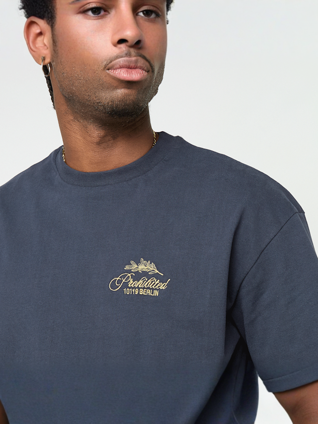 Prohibited, Leaf Tee, blue, Image 4 of 5