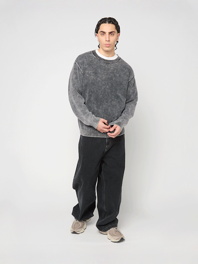 Decibel, Washed Knit Sweater, grijs, Afbeelding 3 van 3
