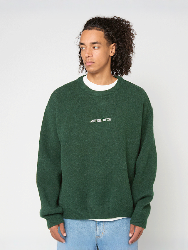 Another Cotton Lab, Sunday Running Knit Sweater, green, Image 2 of 5