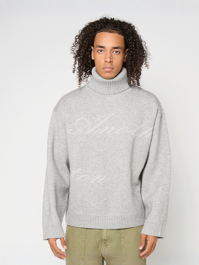 Another Cotton Lab, Another Knit Turtleneck, grey, Image 1 of 4