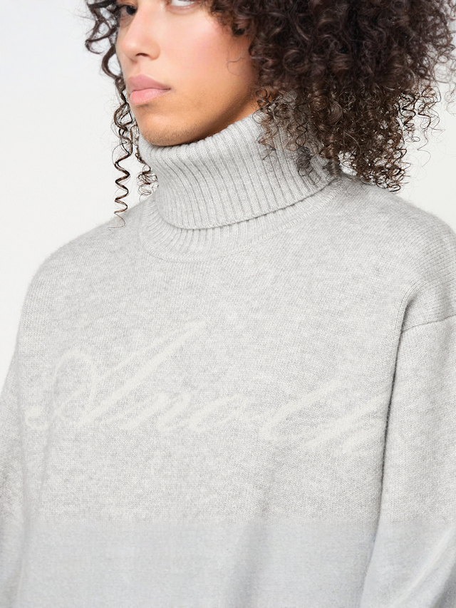 Another Cotton Lab, Another Knit Turtleneck, grey, Image 3 of 4