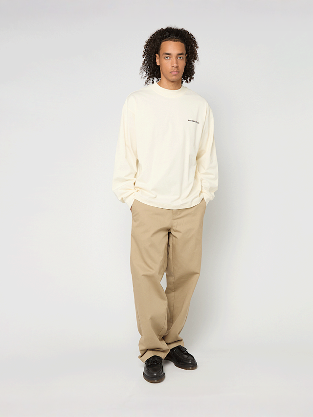 Another Cotton Lab, I Would Rather Be Longsleeve, beige, Image 5 of 5