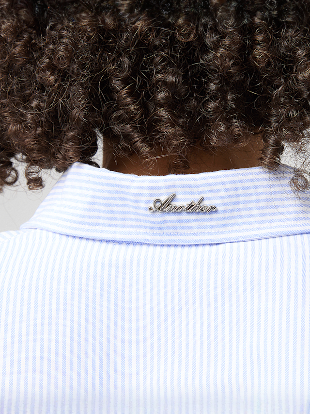 Another Cotton Lab, Everyday Oxford Shirt, blue, Image 5 of 6