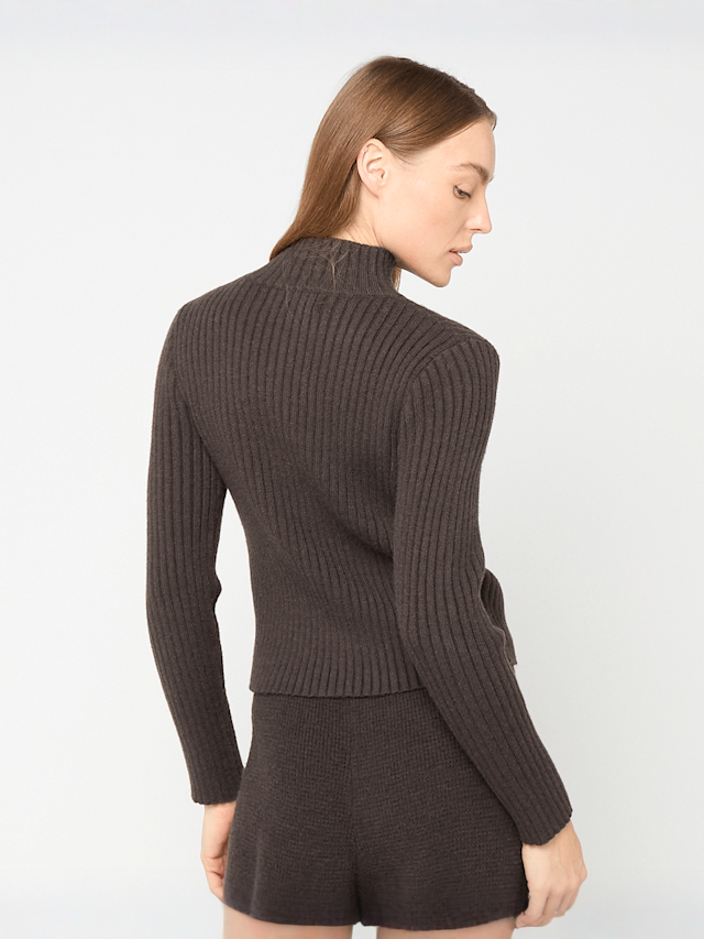 Another Cotton Lab, Another Scribble Zipper, brown, Image 2 of 4