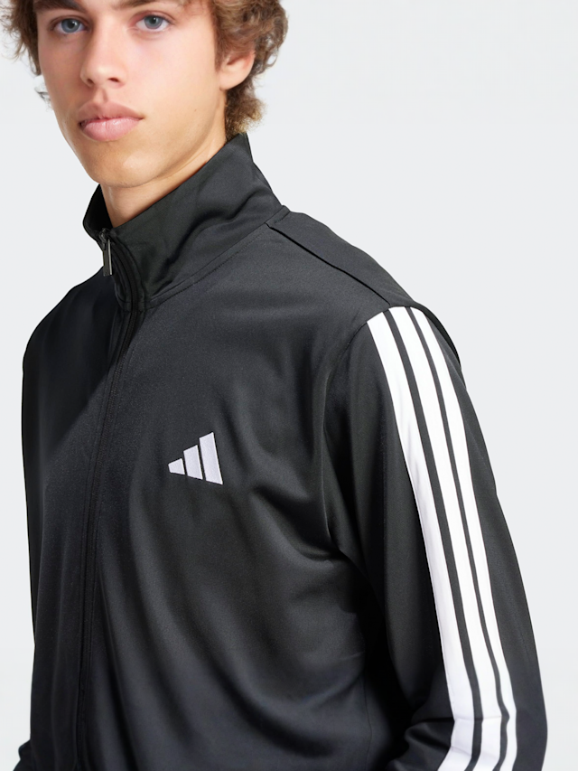 adidas Originals, 3-Stripes Track Suit, black, Image 3 of 4