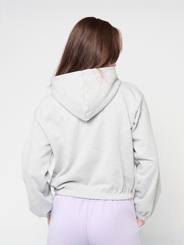 Felicious, Cropped Terry Zip Hoodie, grey, Image 2 of 4