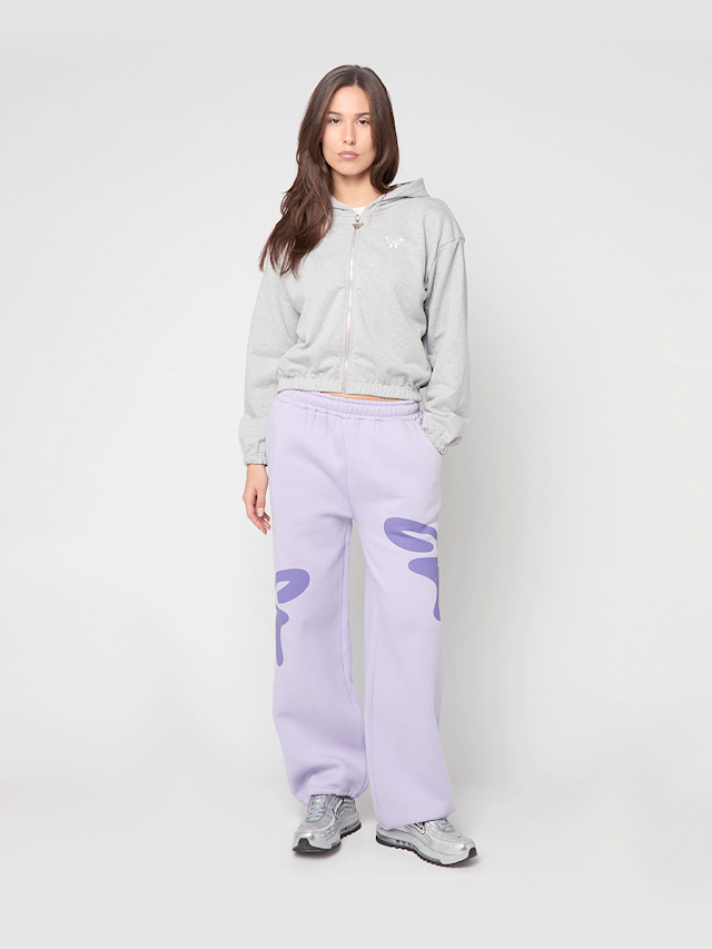 Felicious, Cropped Terry Zip Hoodie, grey, Image 4 of 4