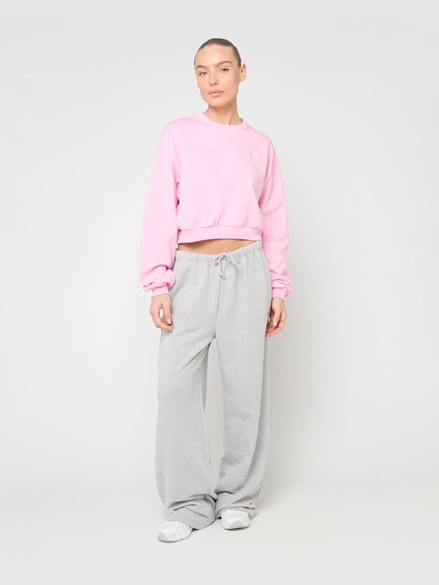 Felicious, Cropped Terry Crewneck, light pink, Image 4 of 4