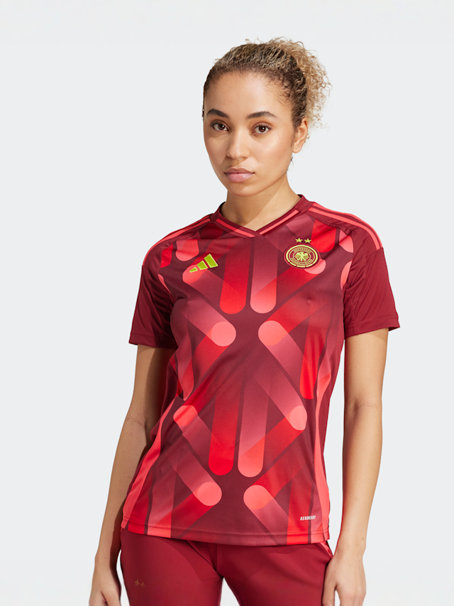 adidas Originals, DFB 25 (Women's Team) Away Jersey, rood, Afbeelding 1 van 6