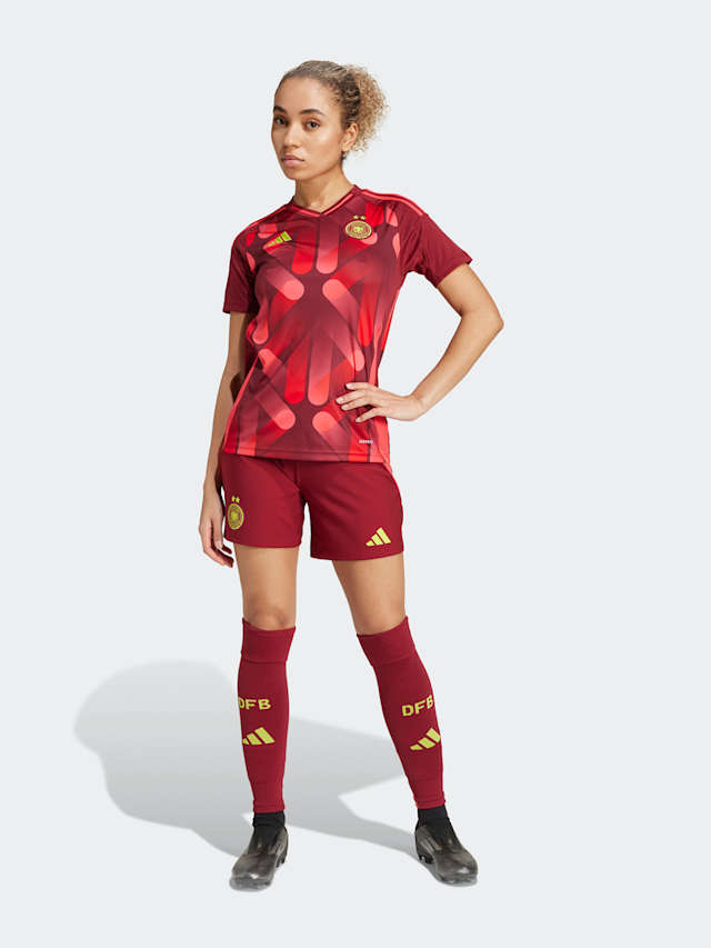 adidas Originals, DFB 25 (Women's Team) Away Jersey, czerwony, Obraz 6 z 6