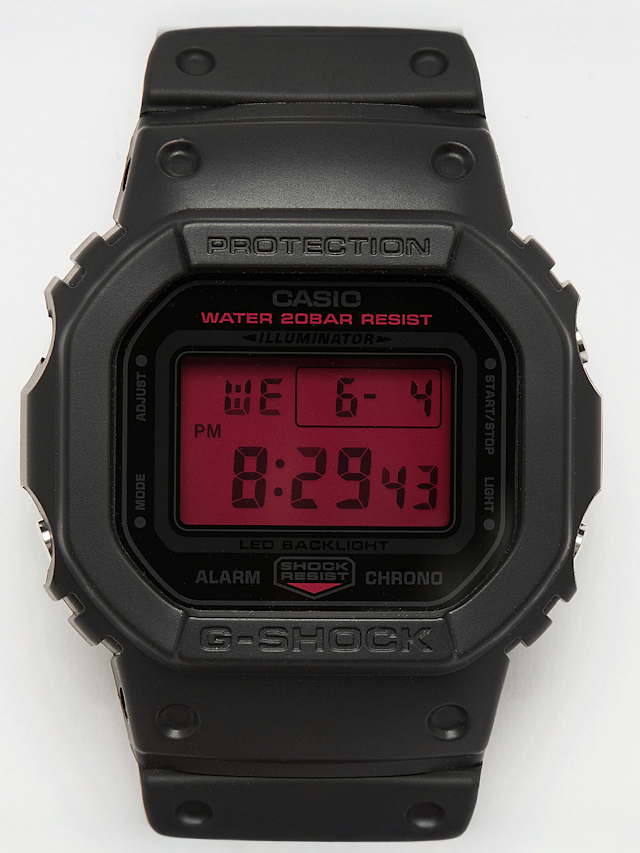 G-SHOCK, DW-5600BBR-1ER, black, Image 1 of 3