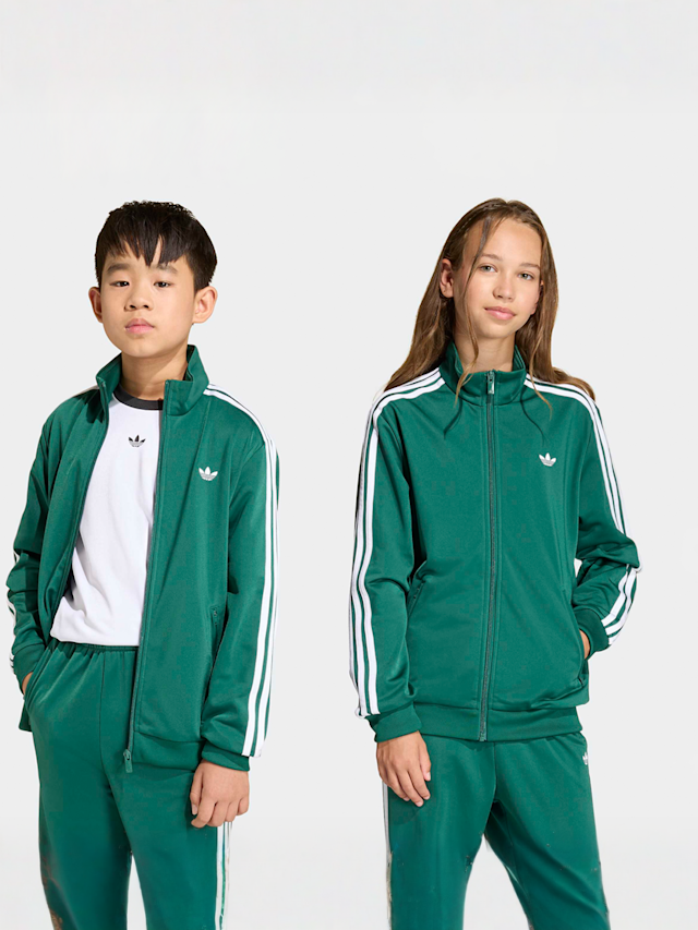 adidas Originals, Firebird Loose Tracktop, green, Image 1 of 4