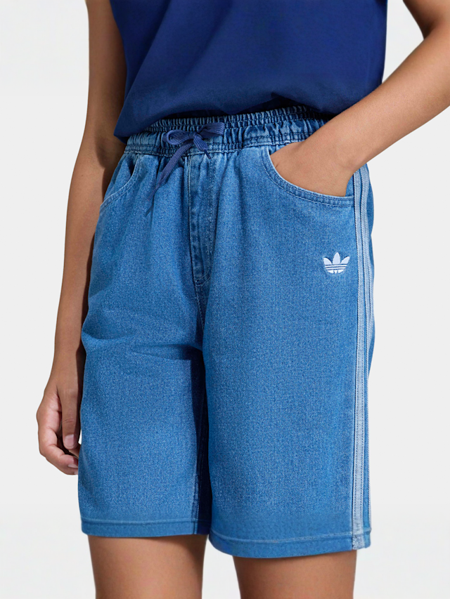 adidas Originals, Firebird Denim Trackpants, blue, Image 3 of 5