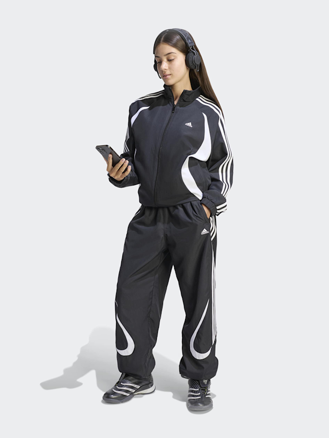 adidas Originals, Teamgeist Loose Trackpants, black, Image 5 of 5