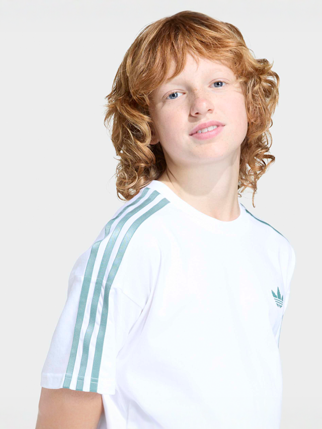 adidas Originals, Loose Tee, white, Image 3 of 5