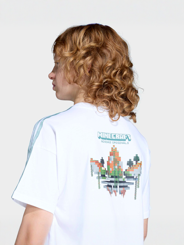 adidas Originals, Loose Tee, white, Image 4 of 5