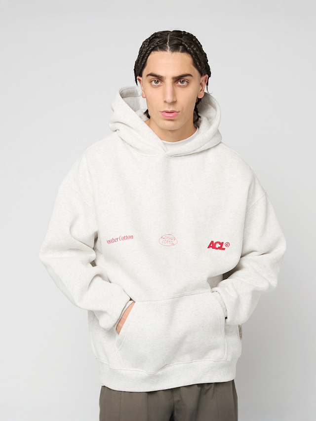 Another Cotton Lab, Doing Nothing Hoodie, grijs, Afbeelding 2 van 5