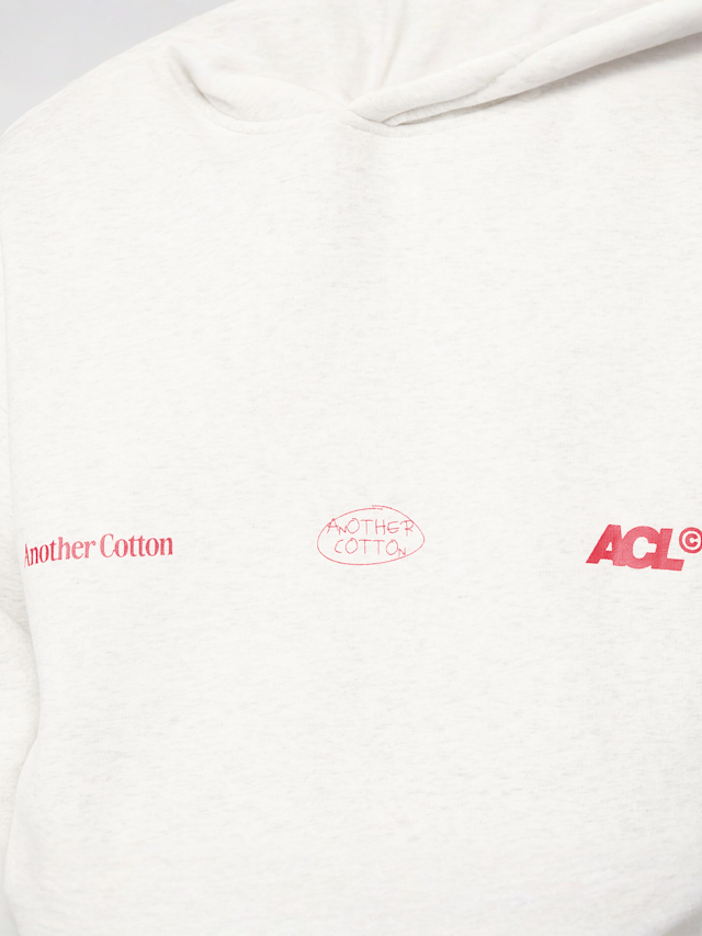 Another Cotton Lab, Doing Nothing Hoodie, grijs, Afbeelding 3 van 5