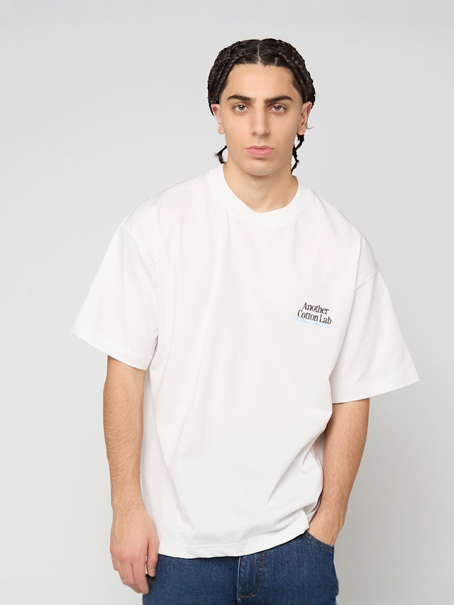 Another Cotton Lab, Outdoor Aesthetics T-Shirt, white, Image 2 of 5
