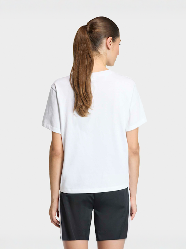 adidas Originals, Trefoil Boxy Tee, white, Image 2 of 4
