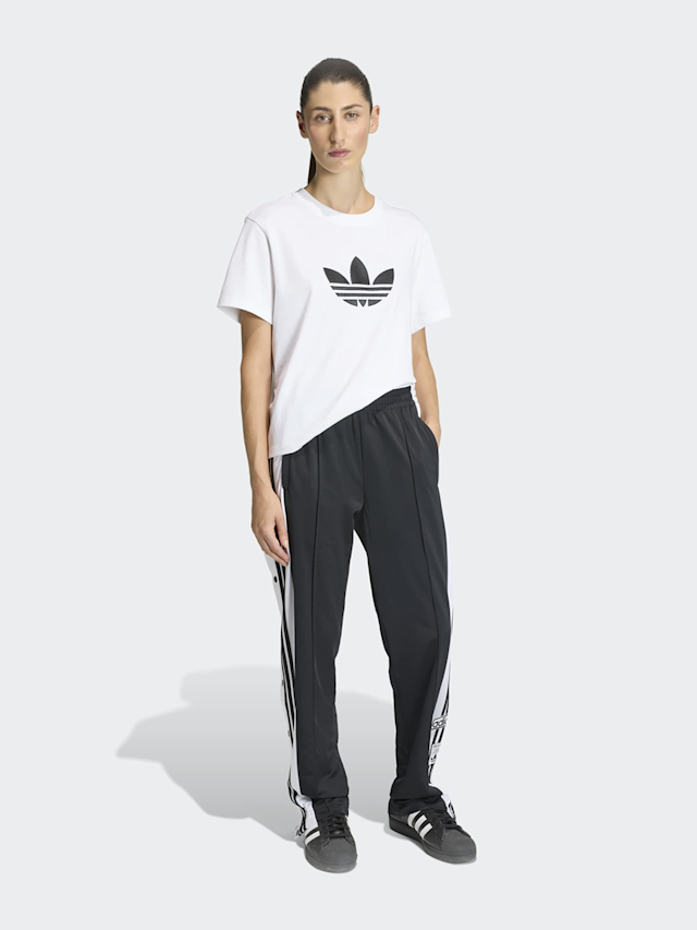 adidas Originals, Trefoil Boxy Tee, wit, Afbeelding 4 van 4