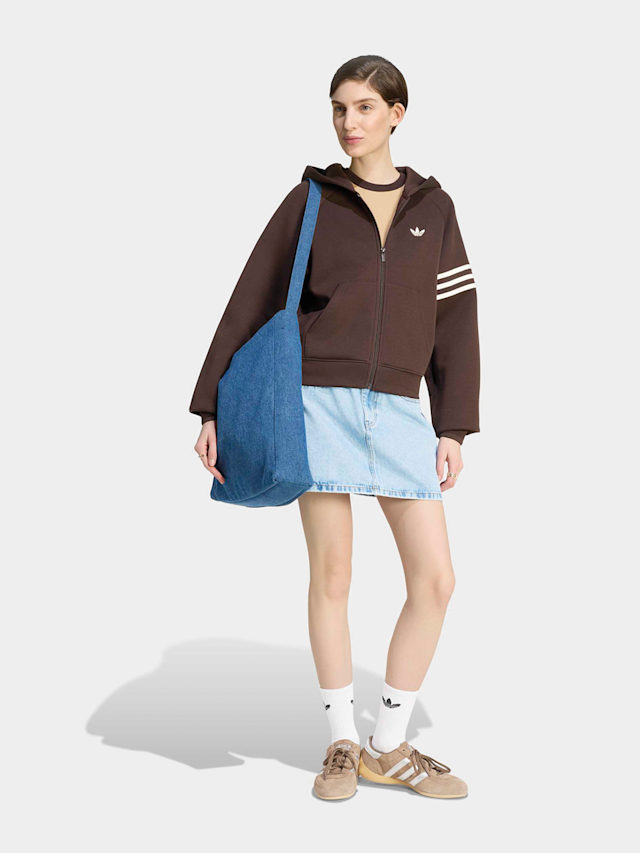 adidas Originals, Neuclassics Fullzip Hoodie, brown, Image 5 of 5