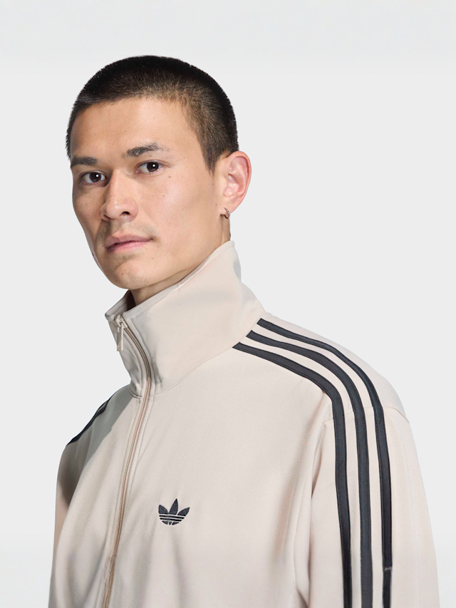 adidas Originals, Firebird Tracktop, beige, Image 3 of 5