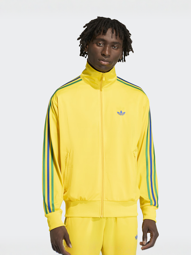 adidas Originals, Firebird Tracktop, yellow, Image 1 of 5