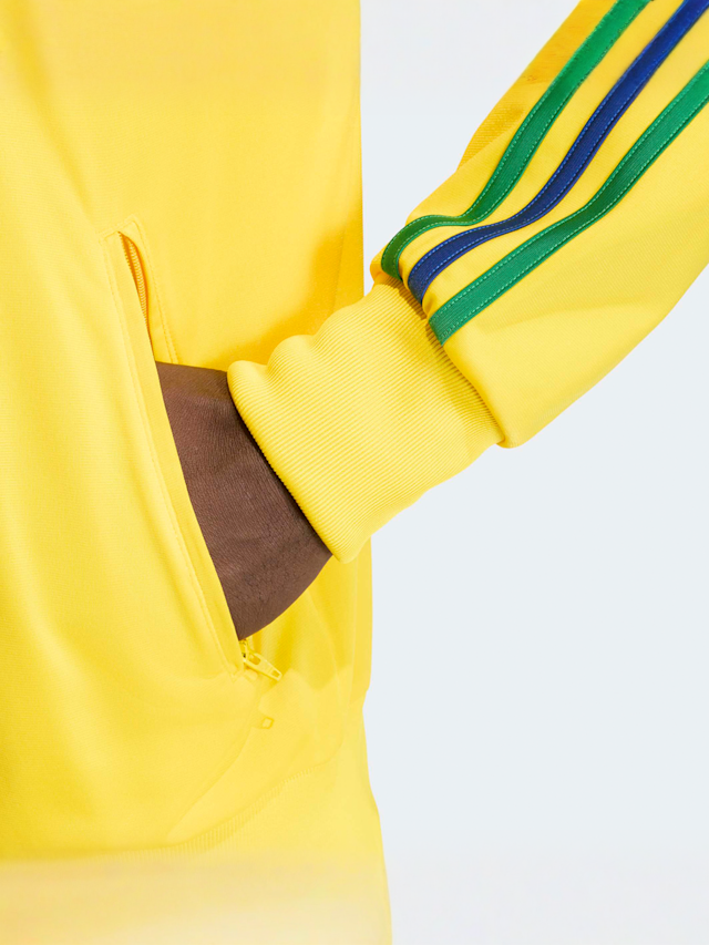adidas Originals, Firebird Tracktop, yellow, Image 4 of 5