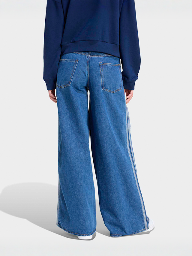 adidas Originals, Firebird Adilenium Track Pants Denim, blue, Image 2 of 5