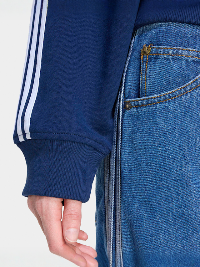 adidas Originals, Firebird Adilenium Track Pants Denim, blue, Image 4 of 5
