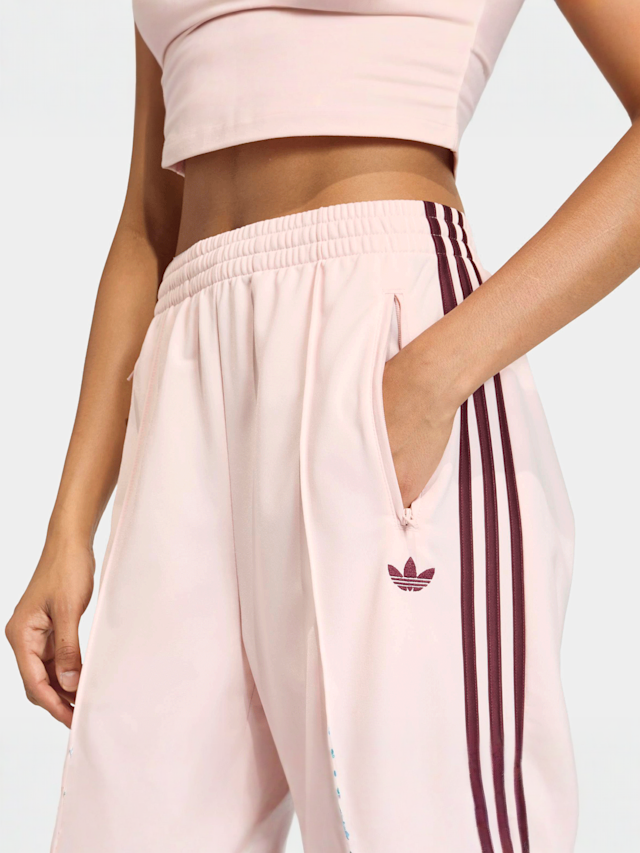 adidas Originals, Firebird Loose Track Pants, Pink, Image 4 of 5