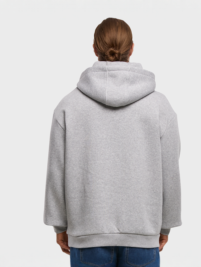 Mister Tee, Let's Get Physical Fluffy Hoody, grijs, Afbeelding 2 van 3