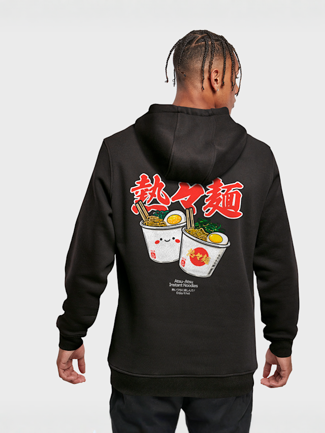 Mister Tee, Love Ramen Noodles Hoody, black, Image 2 of 4