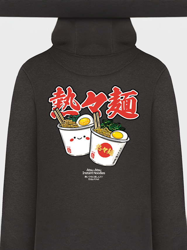 Mister Tee, Love Ramen Noodles Hoody, black, Image 4 of 4