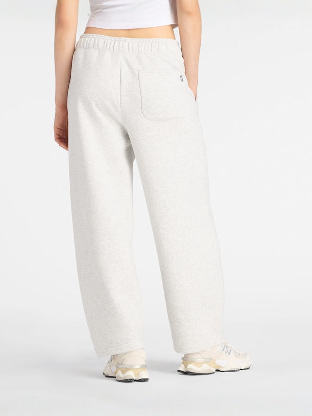 New Balance, Linear Heritage Fleece Barrel Pant, grijs, Afbeelding 2 van 7