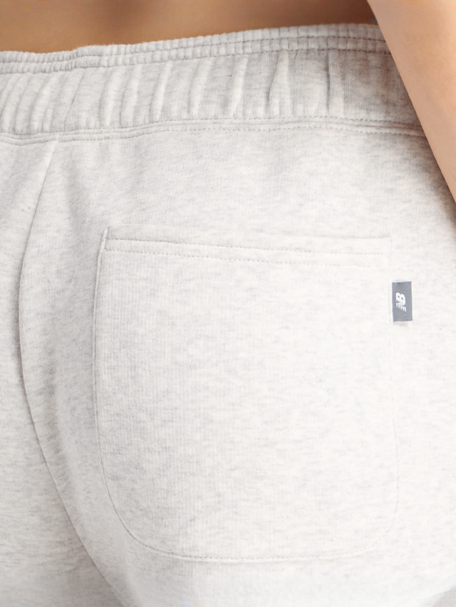 New Balance, Linear Heritage Fleece Barrel Pant, grey, Image 5 of 7