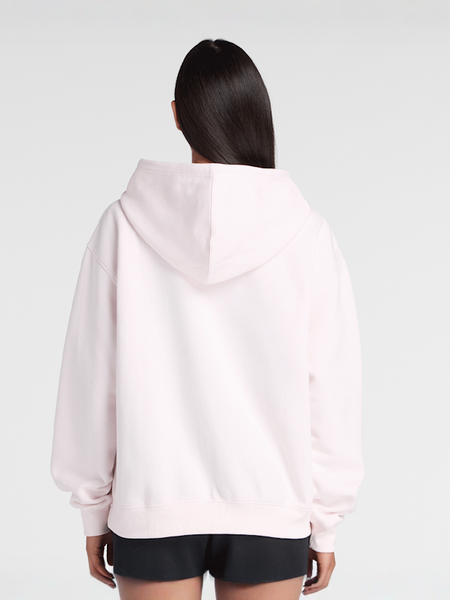 New Balance, Sport Essentials Fleece Hoodie, Pink, Image 2 of 4