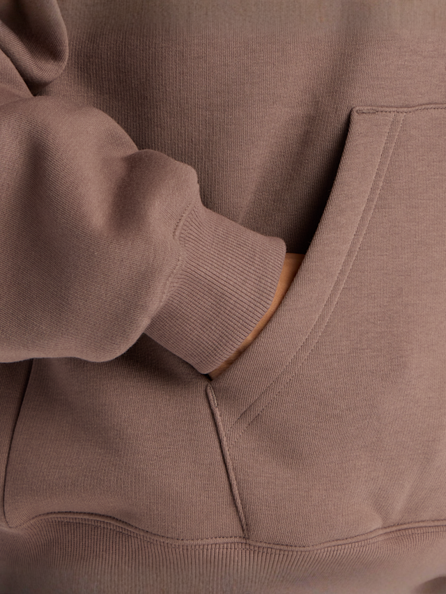 New Balance, Sport Essentials Fleece Hoodie, brown, Image 5 of 5