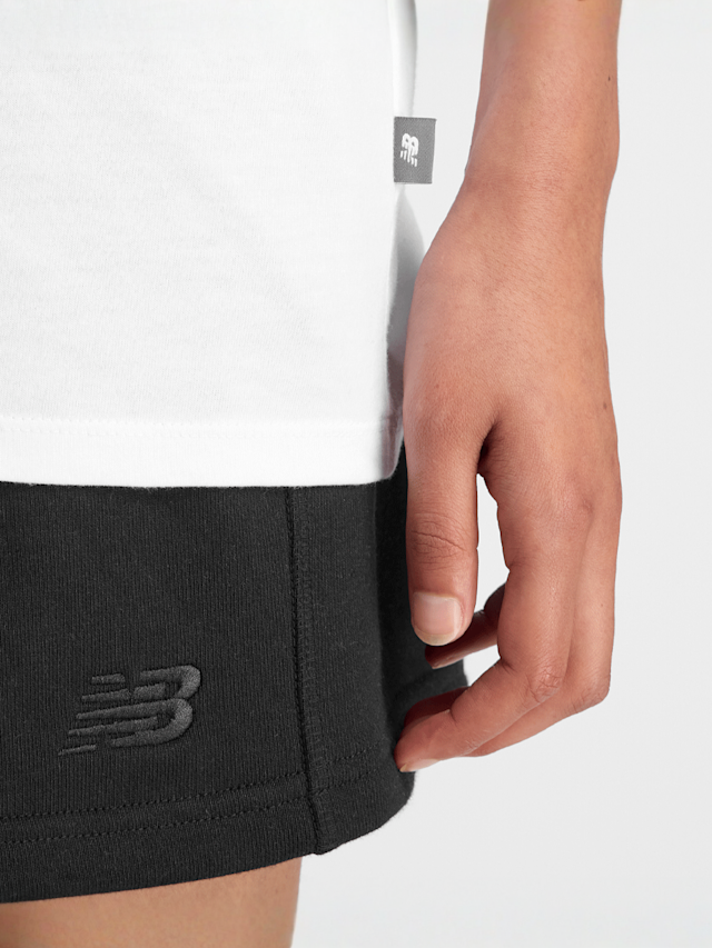 New Balance, Linear Heritage Oversized T-Shirt, white, Image 4 of 5
