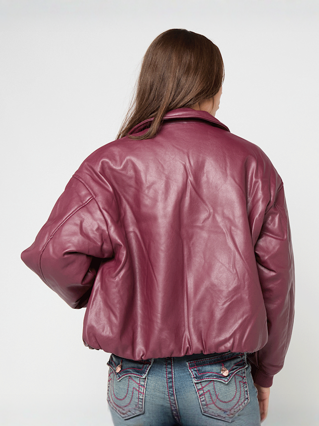 Decibel, Padded PU Jacket, red, Image 2 of 4