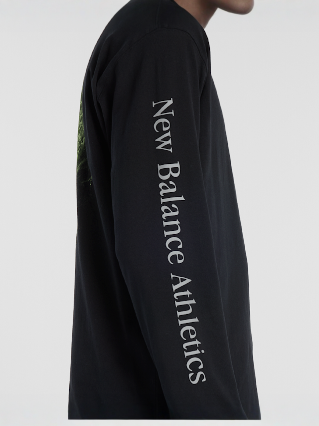 New Balance, Vortex Longsleeve, black, Image 5 of 6