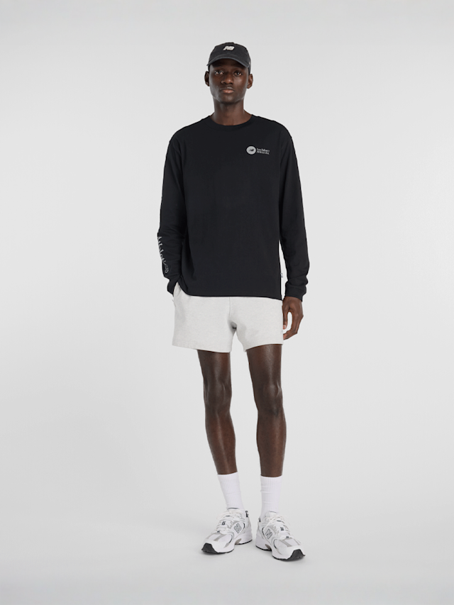 New Balance, Vortex Longsleeve, black, Image 6 of 6