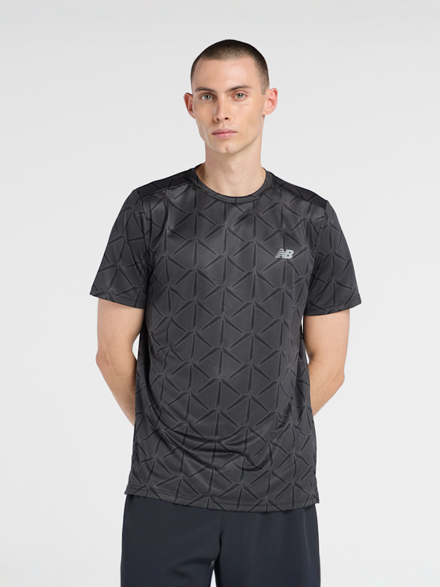 New Balance, Sport Essentials Printed T-Shirt, black, Image 1 of 5