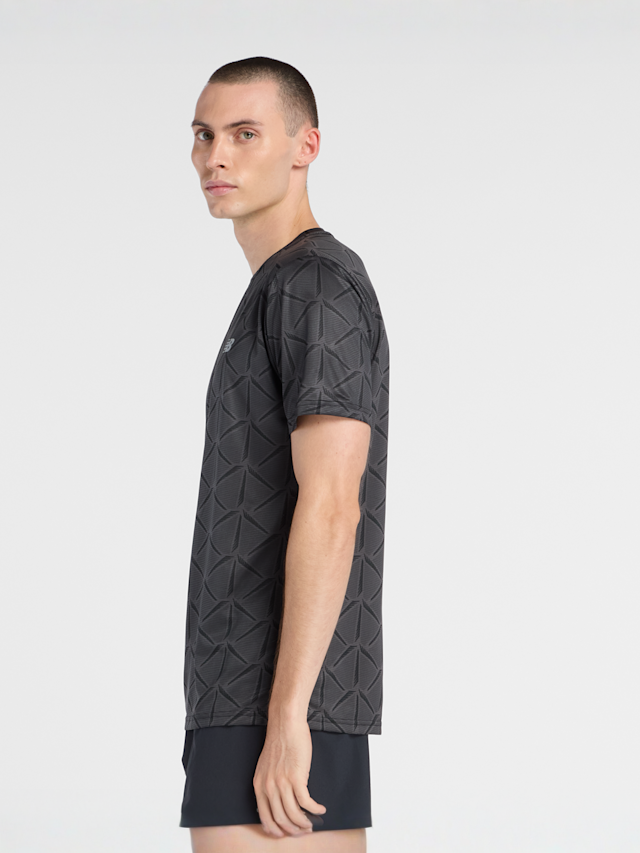 New Balance, Sport Essentials Printed T-Shirt, black, Image 2 of 5
