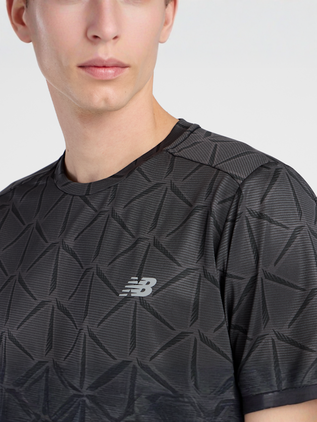 New Balance, Sport Essentials Printed T-Shirt, black, Image 4 of 5
