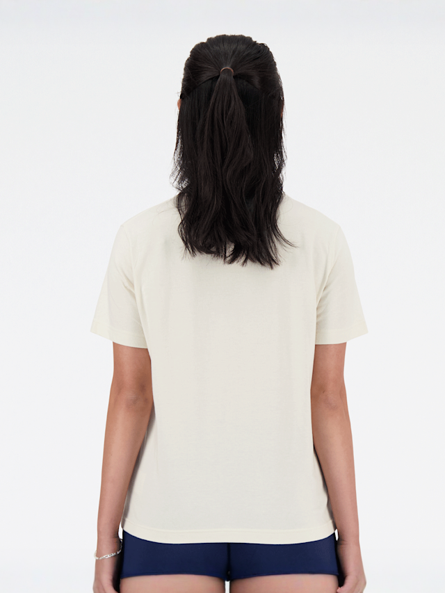 New Balance, Sport Essentials Jersey T-Shirt, beż, Obraz 2 z 3