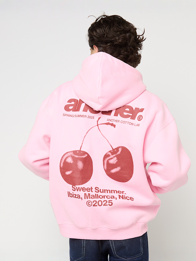 Another Cotton Lab, Another Sweet Summer Oversized Zip Hoodie, light pink, Image 2 of 6