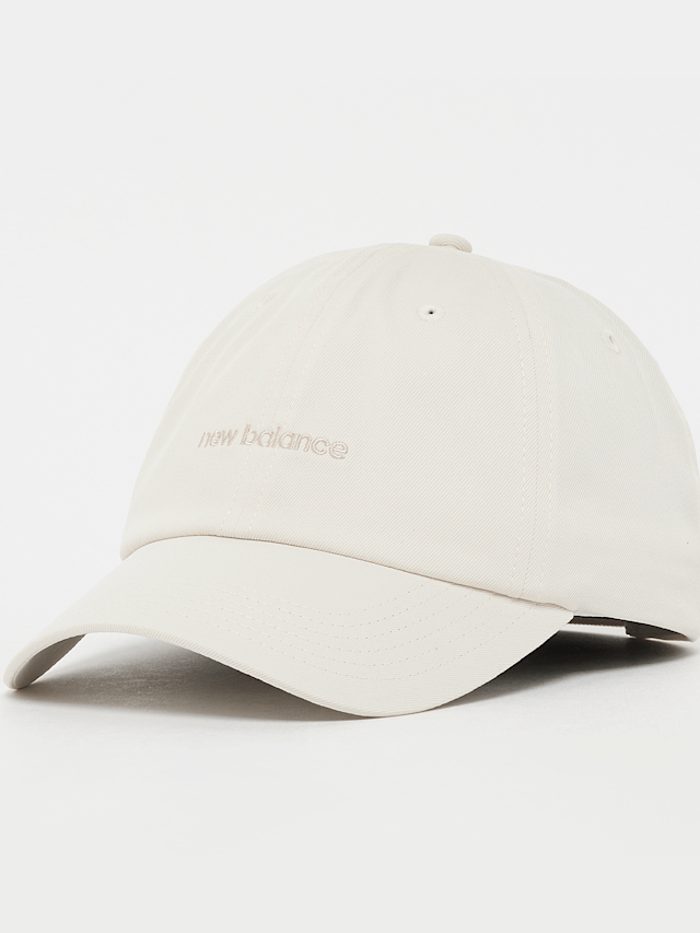 New Balance, 6 Panel Linear Logo Hat, beige, Image 1 of 4