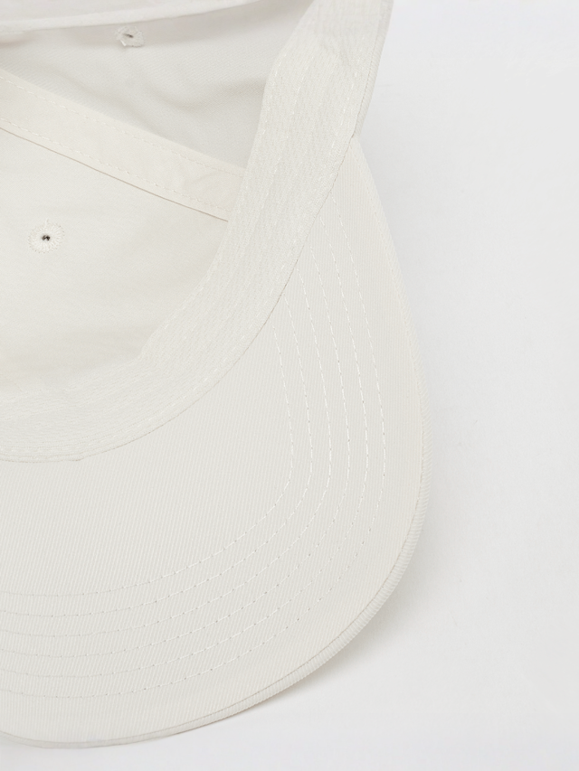 New Balance, 6 Panel Linear Logo Hat, beige, Image 3 of 4